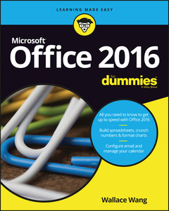 Couverture de l’ouvrage Office 2016 For Dummies