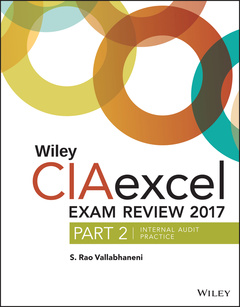 Couverture de l’ouvrage Wiley CIAexcel Exam Review 2017, Part 2 