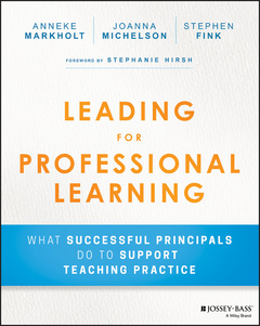 Couverture de l’ouvrage Leading for Professional Learning