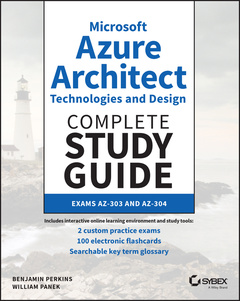 Couverture de l’ouvrage Microsoft Azure Architect Technologies and Design Complete Study Guide