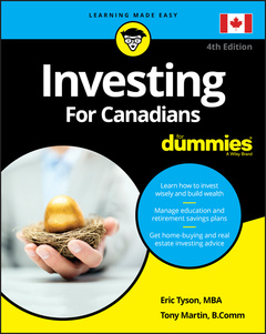 Couverture de l’ouvrage Investing For Canadians For Dummies