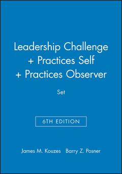 Couverture de l’ouvrage Leadership Challenge 6e + Practices 5e Self + Practices 5e Observer Set