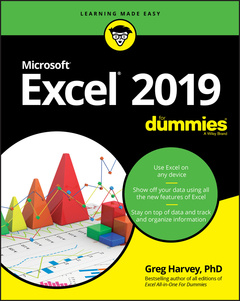 Couverture de l’ouvrage Excel 2019 For Dummies