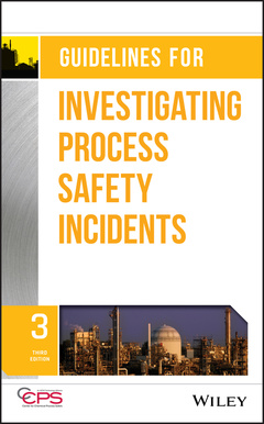 Cover of the book Guidelines for Investigating Process Safety Incidents