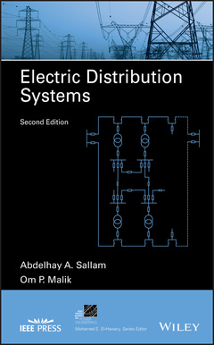 Couverture de l’ouvrage Electric Distribution Systems