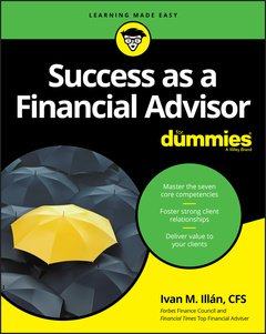 Couverture de l’ouvrage Success as a Financial Advisor For Dummies