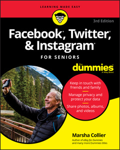 Couverture de l’ouvrage Facebook, Twitter, & Instagram For Seniors For Dummies