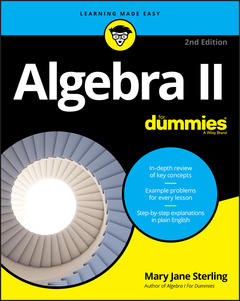 Couverture de l’ouvrage Algebra II For Dummies