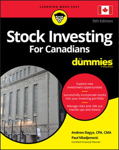 Cover of the book Stock Investing For Canadians For Dummies 