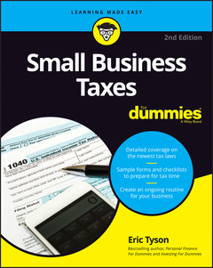 Couverture de l’ouvrage Small Business Taxes For Dummies 