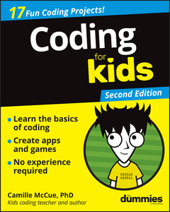 Couverture de l’ouvrage Coding For Kids For Dummies