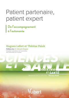 Couverture de l’ouvrage Patient partenaire, patient expert
