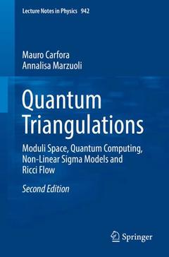 Cover of the book Quantum Triangulations