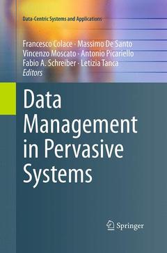 Couverture de l’ouvrage Data Management in Pervasive Systems