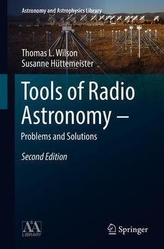 Couverture de l’ouvrage Tools of Radio Astronomy - Problems and Solutions