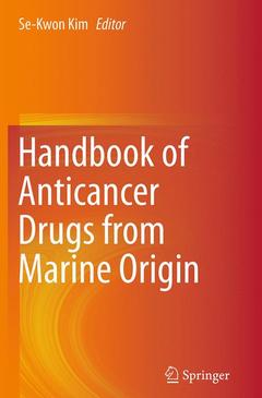 Couverture de l’ouvrage Handbook of Anticancer Drugs from Marine Origin