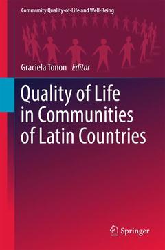 Couverture de l’ouvrage Quality of Life in Communities of Latin Countries