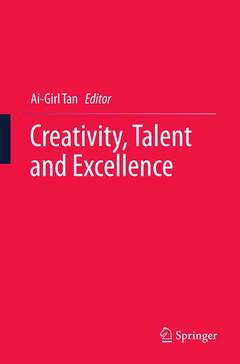 Couverture de l’ouvrage Creativity, Talent and Excellence