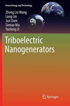 Couverture de l’ouvrage Triboelectric Nanogenerators