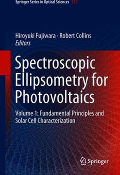 Couverture de l’ouvrage Spectroscopic Ellipsometry for Photovoltaics