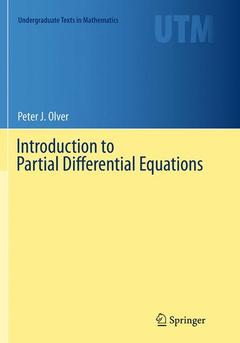Couverture de l’ouvrage Introduction to Partial Differential Equations