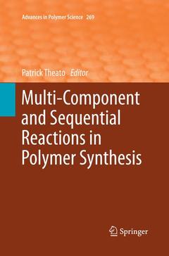 Couverture de l’ouvrage Multi-Component and Sequential Reactions in Polymer Synthesis