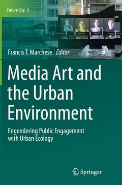 Couverture de l’ouvrage Media Art and the Urban Environment
