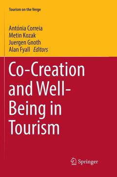 Couverture de l’ouvrage Co-Creation and Well-Being in Tourism