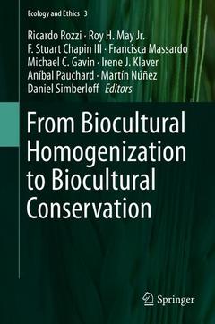 Couverture de l’ouvrage From Biocultural Homogenization to Biocultural Conservation