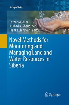 Couverture de l’ouvrage Novel Methods for Monitoring and Managing Land and Water Resources in Siberia