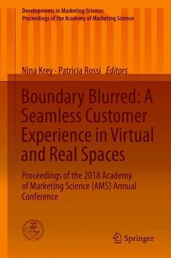 Couverture de l’ouvrage Boundary Blurred: A Seamless Customer Experience in Virtual and Real Spaces