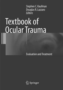Couverture de l’ouvrage Textbook of Ocular Trauma
