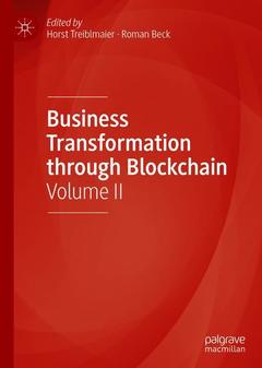 Couverture de l’ouvrage Business Transformation through Blockchain