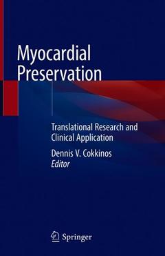 Couverture de l’ouvrage Myocardial Preservation