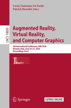 Couverture de l’ouvrage Augmented Reality, Virtual Reality, and Computer Graphics