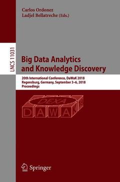 Cover of the book Big Data Analytics and Knowledge Discovery