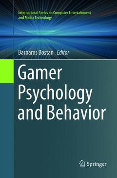 Couverture de l’ouvrage Gamer Psychology and Behavior