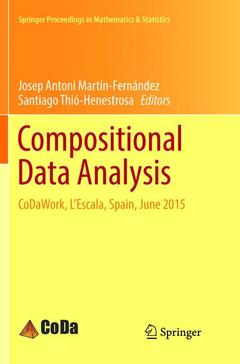 Couverture de l’ouvrage Compositional Data Analysis