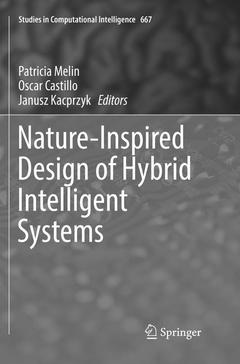 Couverture de l’ouvrage Nature-Inspired Design of Hybrid Intelligent Systems