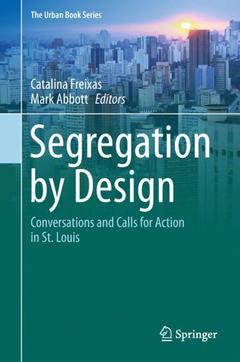 Cover of the book Segregation by Design
