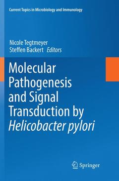 Couverture de l’ouvrage Molecular Pathogenesis and Signal Transduction by Helicobacter pylori