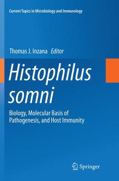Couverture de l’ouvrage Histophilus somni