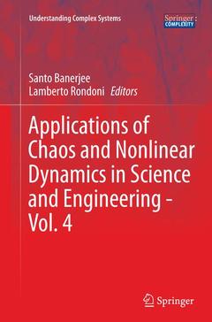 Couverture de l’ouvrage Applications of Chaos and Nonlinear Dynamics in Science and Engineering - Vol. 4
