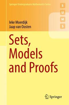 Couverture de l’ouvrage Sets, Models and Proofs