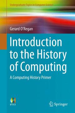 Couverture de l’ouvrage Introduction to the History of Computing