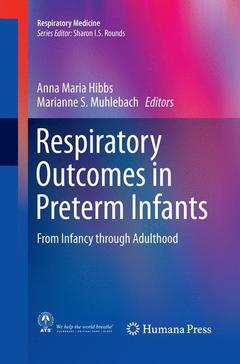 Couverture de l’ouvrage Respiratory Outcomes in Preterm Infants