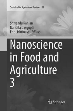 Couverture de l’ouvrage Nanoscience in Food and Agriculture 3