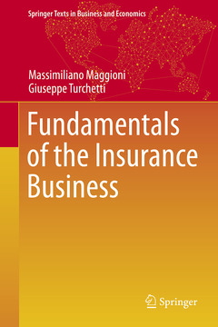 Couverture de l’ouvrage Fundamentals of the Insurance Business