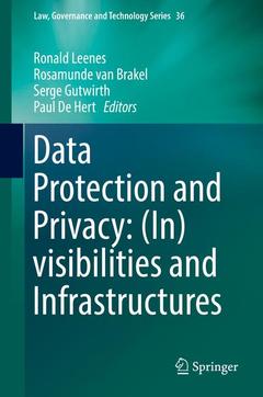 Couverture de l’ouvrage Data Protection and Privacy: (In)visibilities and Infrastructures