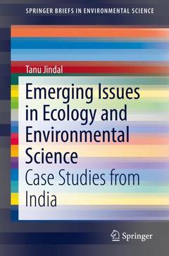 Cover of the book Emerging Issues in Ecology and Environmental Science